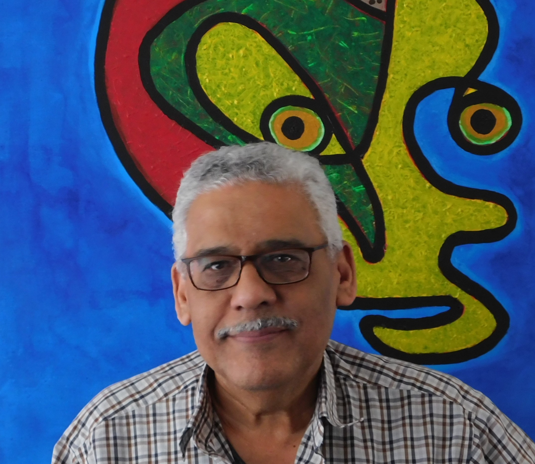 Portrait of the artist Moussa Salman